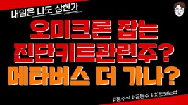 오미크론 잡는 진단키트관련주는? 메타버스는 더 올라갈까? - kakaoTV 오미크론 잡는 진단키트관련주는? 메타버스는 더 올라갈까?