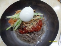 메밀 비빔 막국수