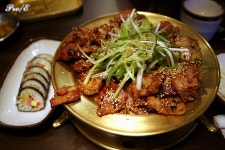 [인천/부평]삼산동 롯데마트 뒷편, 연탄 불고기..석쇠스