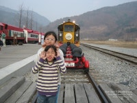 [정선레일바이크] 구절리역에서 아우라지역까지 정선레일바이크 강원도가족나들이 추천