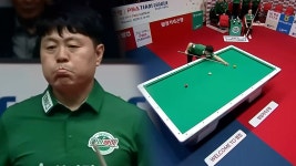 다시 한번 초구 뱅크 김병호의 초구 뱅크샷으로 시작하는 4세트... 뱅크 김병호의 초구 뱅크샷으로 시작하는 4세트 [웰컴저축은행 PBA... 