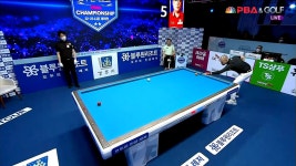좋은 스피드로 분리각을 만들며 원뱅크 넣어치기 성공하는 위마즈[경주 블루원리조트 PBA 챔피언십] - kakaoTV 좋은 스피드로 분리각을 만들며... 