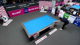 성공율 100%!!여지없이 성공하는 조건휘 3뱅크샷[에스와이 PBA 챔피언십 23-24] - kakaoTV 성공율 100%!!여지없이 성공하는 조건휘... 