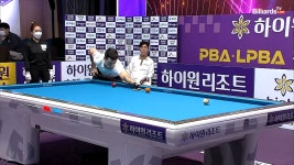 4연속 득점으로 저력을 보여주며 추격하는 마요르[하이원리조트 PBA 챔피언십 2022] - kakaoTV 4연속 득점으로 저력을 보여주며 추격하는... 