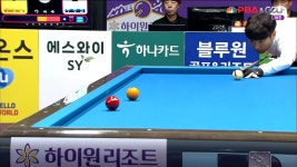 더 이상 물러날 곳은 없다! 초구 5점 하이런으로 분위기를 바꿔보는 임성균![하이원리조트 PBA 챔피언십 2 - kakaoTV 더 이상 물러날 곳은...