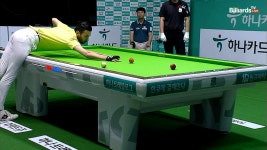 정확한 계산으로 5연속 득점하며 역전하는 카시도코스타스... 계산으로 5연속 득점하며 역전하는 카시도코스타스[하나카드 PBA 챔피언십]