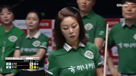 여제에게도 행운이! 연속 득점으로 연결되는 김가영의 럭키샷 [웰컴저축은행 PBA 팀리그 2R] - kakaoTV 여제에게도 행운이! 연속 득점으로... 
