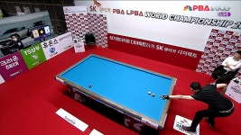 멋진 리버스 공격 성공하면서 1이닝 6점 하이런으로 앞서나가는 마르티네스[SK렌터카 PBA 월드챔피언십] - kakaoTV 멋진 리버스 공격... 