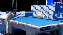 끝오름이 아닌 용오름..! 용현지의 멋진 원뱅크샷 득점![실크로드안산 LPBA 챔피언십 23-24] - kakaoTV 끝오름이 아닌 용오름..! 용현지의... 