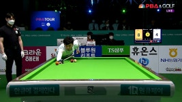 1세트의 흐름을 다시 가져오는 최명진의 7점 하이런[하나카드 PBA 챔피언십] - kakaoTV 1세트의 흐름을 다시 가져오는 최명진의 7점 하이런... 