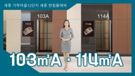 세종 가락마을12단지 세종 한림풀에버 103㎡ 114㎡A타입 모델하우스(견본주택) 내부 영상 - kakaoTV 세종 가락마을12단지 세종... 
