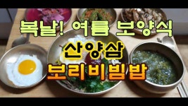 선주골보리밥삼계탕고디탕 | 초복! 여름보양식, 산양삼 보리비빔밥 - kakaoTV 초복! 여름보양식, 산양삼 보리비빔밥