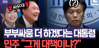 尹대통령 회견에 민주당 