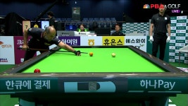 한동우가 추격해오자 6점 하이런으로 달아나는 세이기너![하나카드 PBA 챔피언십 23-24] - kakaoTV 한동우가 추격해오자 6점 하이런으로... 