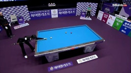 굿샷!!스핀볼 구사하며 뒤돌리기 성공하는 한지은[하이원리조트... 스핀볼 구사하며 뒤돌리기 성공하는 한지은[하이원리조트 LPBA... 
