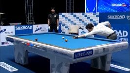 안되는게 없는 박광열!!4세트 1이닝 7연속득점 하이런... 없는 박광열!!4세트 1이닝 7연속득점 하이런[실크로드안산 PBA 챔피언십 23-24]