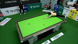상대의 부진을 파고들며 하이런으로 2세트 승리하는 이미래[하나카드 LPBA 챔피언십 23-24] - kakaoTV 상대의 부진을 파고들며 하이런으로... 