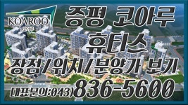 증평코아루휴티스 분양가 보기 부동산튜브 - kakaoTV 증평코아루휴티스 분양가 보기  부동산튜브