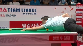 엉뚱한 방향 뱅크샷을 시도해 본 사파타 [웰컴저축은행 PBA 팀리그 25-26 1R] - kakaoTV 엉뚱한 방향 뱅크샷을 시도해 본 사파타... 