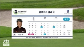 [1R] 후반홀에서 타수 만회하며 +1로 홀아웃한 최경주 스코어 카드 - kakaoTV [1R] 후반홀에서 타수 만회하며 +1로 홀아웃한 최경주 스코어 카드