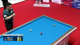 팔라존의 실수를 놓치지 않고 1세트 역전승 거두는 조재호[SK렌터카 PBA 월드챔피언십 2023] - kakaoTV 팔라존의 실수를 놓치지 않고... 