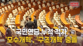 4년간 도돌이표에…국민연금 누적적자 매년 30.8조 [말하는 기자들_정치_0527] - kakaoTV 4년간 도돌이표에…국민연금 누적적자... 