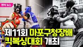 제11회 마포구청장배 킥복싱대회 개최 / 행복뉴스(25.09.03.) - kakaoTV 제11회 마포구청장배 킥복싱대회 개최 / 행복뉴스(25.09.03.)