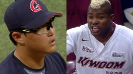 박세웅의 연속 몸에 맞는 볼에 화가 난 푸이그 / 3회말 - kakaoTV 박세웅의 연속 몸에 맞는 볼에 화...