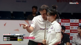 당구는 기세야 작전 타임 이후 쓰리 뱅크샷 성공하는 이미래 [웰컴저축은행 PBA 팀리그 3R] - kakaoTV 당구는 기세야 작전 타임 이후 쓰리... 