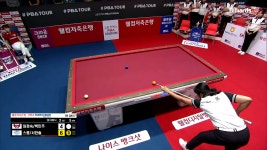 코너의 신비! 행운의 득점으로 3점 리드 상황 만드는 스롱![웰컴저축은행 PBA 팀리그 2023-2024] - kakaoTV 코너의 신비! 행운의 득점으로... 
