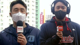 경기 전 손아섭-전준우 인터뷰 - kakaoTV 경기 전 손아섭-전준우 인터뷰