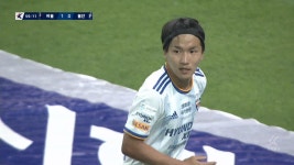 좋은 기회였지만 양한빈 GK에게 막히는 아마노 준의 슈팅 / 후반 14분 - kakaoTV 좋은 기회였지만 양한빈 GK에게 막히는 아마노 준의... 