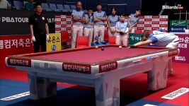 조합[웰컴저축은행 PBA 팀리그 2 - kakaoTV 좋은 콤비네이션 득점으로... 만들고 아쉽게 놓치는 팔라존, 김세연 조합[웰컴저축은행 PBA 팀리그 2