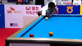 두께와 파워로 옆돌리기 성공! 하이런 6점, Q.응우옌[SK렌터카 PBA 월드챔피언십 2025] - kakaoTV 두께와 파워로 옆돌리기 성공! 하이런... 