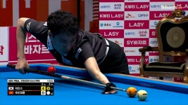 2세트 초반 하이런으로 강하게 몰아치는 박인수[2024 PBA SYBAZZAR Hanoi O - kakaoTV 2세트 초반 하이런으로 강하게 몰아치는... 