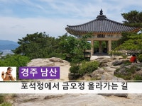 경주 남산 금오정 가는 길 - kakaoTV 경주 남산 금오정 가는 길