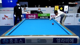 2연속 3뱅크샷 성공하며 10득점 하이런하는 양교천[휴온스 PBA 챔피언십 2022] - kakaoTV 2연속 3뱅크샷 성공하며 10득점 하이런하는... 