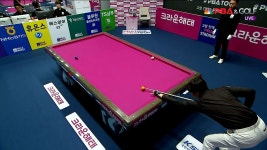 뱅크샷의 진수!! 한 이닝에 세번의 원뱅크샷을 성공하는 신정주 [크라운해태 PBA챔피언십 2024] - kakaoTV 뱅크샷의 진수!! 한 이닝에 세번의... 