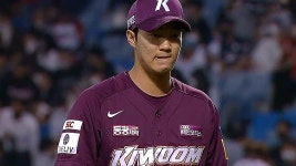 침착하게 위기 넘기는 안우진 / 3회말 - kakaoTV 침착하게 위기 넘기는 안우진 / 3회말
