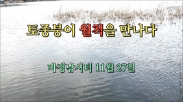 마정낚시터 토종붕어와의 만남 - 11월 28일 - - kakaoTV 마정낚시터 토종붕어와의 만남 - 11월 28일 -