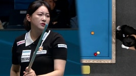 행운이 만든 승리 럭키샷으로 세트를 마무리하는 김민아 [휴온스 LPBA 챔피언십] - kakaoTV 행운이 만든 승리 럭키샷으로 세트를... 