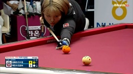 [웰컴저축은행 PBA 팀리그 2022-2023 5라운 - kakaoTV 김예은이... 바로 3점으로 추격하는 백민주[웰컴저축은행 PBA 팀리그 2022-2023 5라운