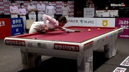 팀의 도움을 받아 3연속 득점에 성공하는 스롱[웰컴저축은행 PBA 팀리그 2022-2023 5라운드] - kakaoTV 팀의 도움을 받아 3연속 득점에... 