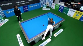 신중한 마무리 득점! 1세트를 선점하는 김진아![NH농협카드 LPBA 챔피언십 23-24] - kakaoTV 신중한 마무리 득점! 1세트를 선점하는... 