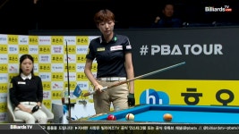 뱅뱅뱅!! 뱅크퀸 임정숙의 3연속 뱅크샷 득점![휴온스 LPBA 챔피언십 23-24] - kakaoTV 뱅뱅뱅!! 뱅크퀸 임정숙의 3연속... 