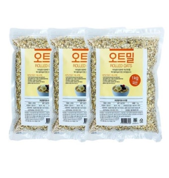 오트밀 (눌린귀리) 1kg x 2팩 오트밀 눌린귀리 납작귀 - 티몬 [타임커머스 티몬] 오트밀 (눌린귀리) 1kg x 2팩 오트밀 눌린귀리 납작귀