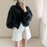 [◈[당일발송] 집업 하이넥 바람막이 점퍼]