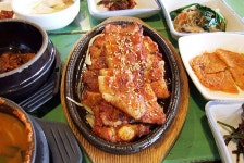일산 애니골 쌈밥 전문점 잎새