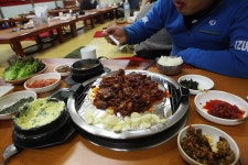 장어양념 연탄석쇠구이