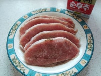 스테끼 자작해서 먹었습니다냠냠